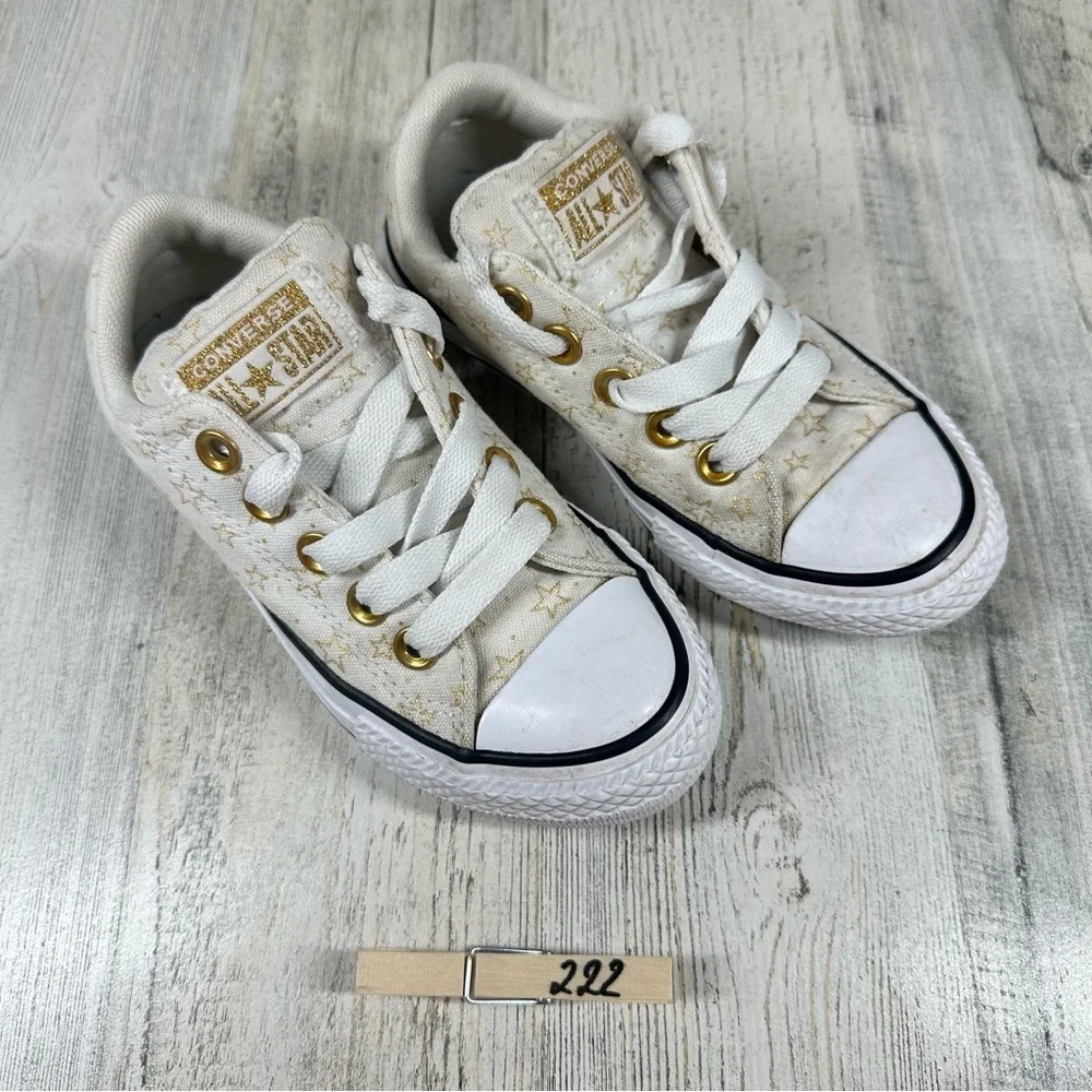 Converse Chuck Taylor AS Street Slip‎ Sneakers White All Stars #222